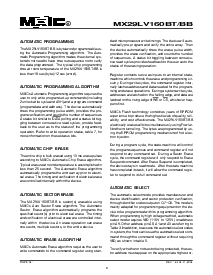 浏览型号MX29LV160BTXEC-90的Datasheet PDF文件第6页