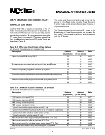 浏览型号MX29LV160BTXEC-90的Datasheet PDF文件第8页