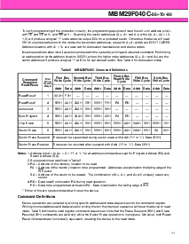 浏览型号MBM29F040C-90的Datasheet PDF文件第11页