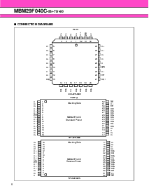 浏览型号MBM29F040C-90的Datasheet PDF文件第6页