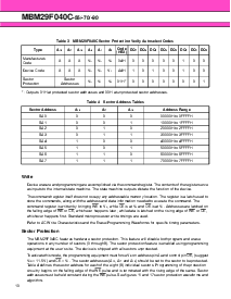 浏览型号MBM29F040C-90的Datasheet PDF文件第10页