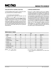 浏览型号MX27C4000PC-90的Datasheet PDF文件第3页