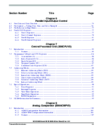 浏览型号MC9S08QG4的Datasheet PDF文件第11页