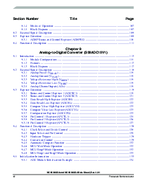 浏览型号MC9S08QG4的Datasheet PDF文件第12页
