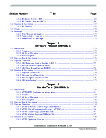 浏览型号MC9S08QG4的Datasheet PDF文件第14页
