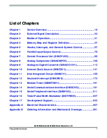浏览型号MC9S08QG4CDTE的Datasheet PDF文件第7页