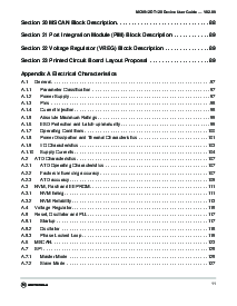 浏览型号MC9S12A128的Datasheet PDF文件第11页