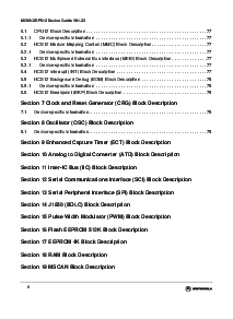 浏览型号MC9S12DP512VPV的Datasheet PDF文件第8页