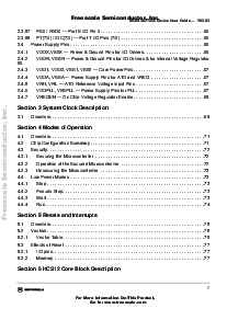 浏览型号MC9S12DT256CPV的Datasheet PDF文件第7页