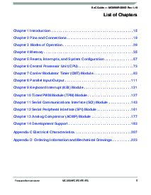 浏览型号MC9S08RC32FG的Datasheet PDF文件第5页