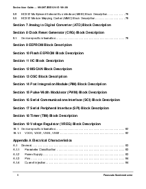 浏览型号MC9S12KL128CPU的Datasheet PDF文件第6页