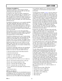 浏览型号ADSP-2191MKCA-160的Datasheet PDF文件第3页