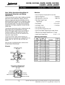 浏览型号CA158的Datasheet PDF文件第1页