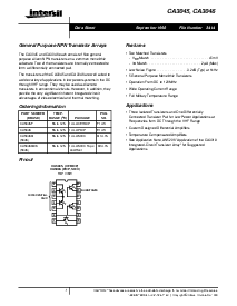 浏览型号CA3046M96的Datasheet PDF文件第1页