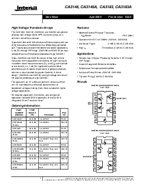 浏览型号CA3146的Datasheet PDF文件第1页