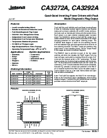 浏览型号CA3292AQ的Datasheet PDF文件第1页