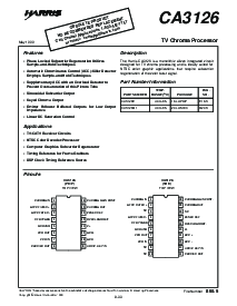 浏览型号CA3126M1的Datasheet PDF文件第1页
