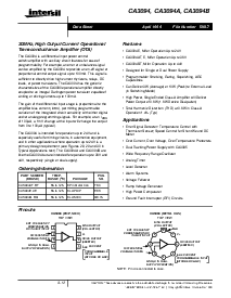 浏览型号CA3094E的Datasheet PDF文件第1页