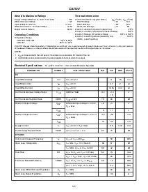 浏览型号CA3100的Datasheet PDF文件第2页