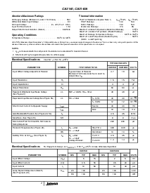 浏览型号CA3140的Datasheet PDF文件第2页