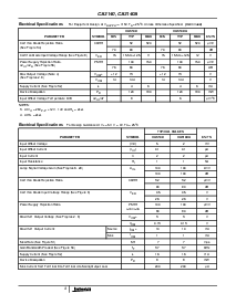 浏览型号CA3140AM的Datasheet PDF文件第3页