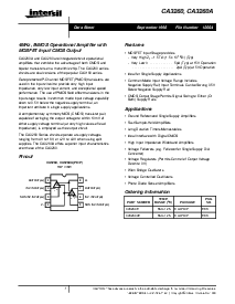 浏览型号CA3260AE的Datasheet PDF文件第1页