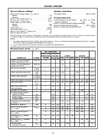 浏览型号CA3020A的Datasheet PDF文件第2页