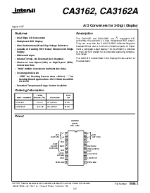 浏览型号CA3162AE的Datasheet PDF文件第1页