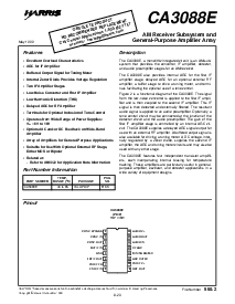 浏览型号CA3088E的Datasheet PDF文件第1页