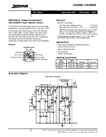 浏览型号CA3290AE的Datasheet PDF文件第1页