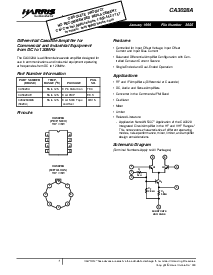 浏览型号CA3028AE的Datasheet PDF文件第1页