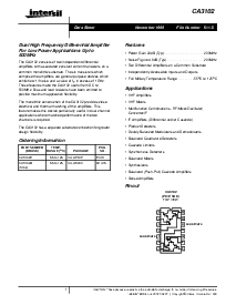 浏览型号CA3102M的Datasheet PDF文件第1页