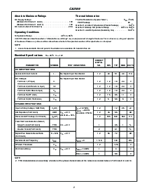 浏览型号CA3189的Datasheet PDF文件第2页