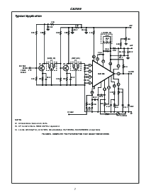 浏览型号CA3189的Datasheet PDF文件第7页