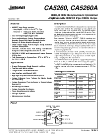 浏览型号CA5260M的Datasheet PDF文件第1页