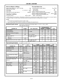 浏览型号CA5260AM的Datasheet PDF文件第2页