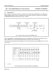 浏览型号PCA8581的Datasheet PDF文件第7页
