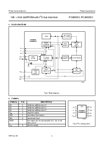浏览型号PCA8581P的Datasheet PDF文件第4页