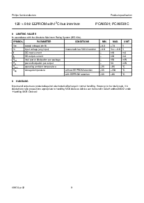 浏览型号PCA8581T的Datasheet PDF文件第9页