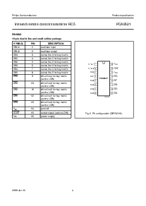 浏览型号PCA8521BT的Datasheet PDF文件第4页