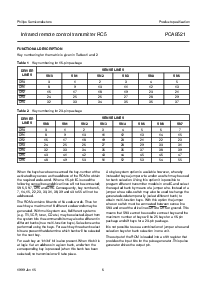 浏览型号PCA8521BT的Datasheet PDF文件第6页