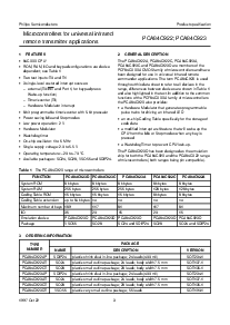 浏览型号PCA84C923A的Datasheet PDF文件第3页