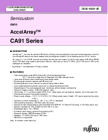浏览型号CA91的Datasheet PDF文件第1页