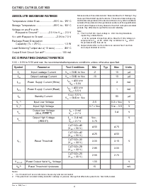浏览型号CAT1021WI-30TE13的Datasheet PDF文件第4页