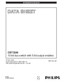 浏览型号CBT3384的Datasheet PDF文件第1页