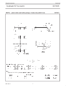 浏览型号CBT3125D的Datasheet PDF文件第7页