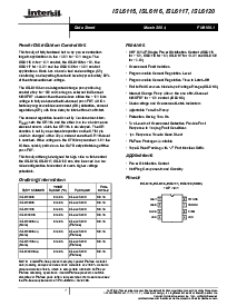 浏览型号ISL6115CBZA的Datasheet PDF文件第1页