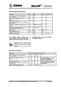 浏览型号CC2420的Datasheet PDF文件第8页