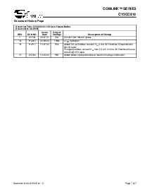 浏览型号CY2CC810OC的Datasheet PDF文件第7页