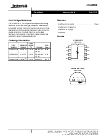 浏览型号ICL8069CCBA的Datasheet PDF文件第1页